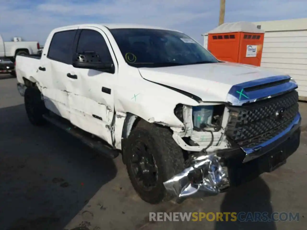 1 Photograph of a damaged car 5TFDY5F10MX958446 TOYOTA TUNDRA 2021