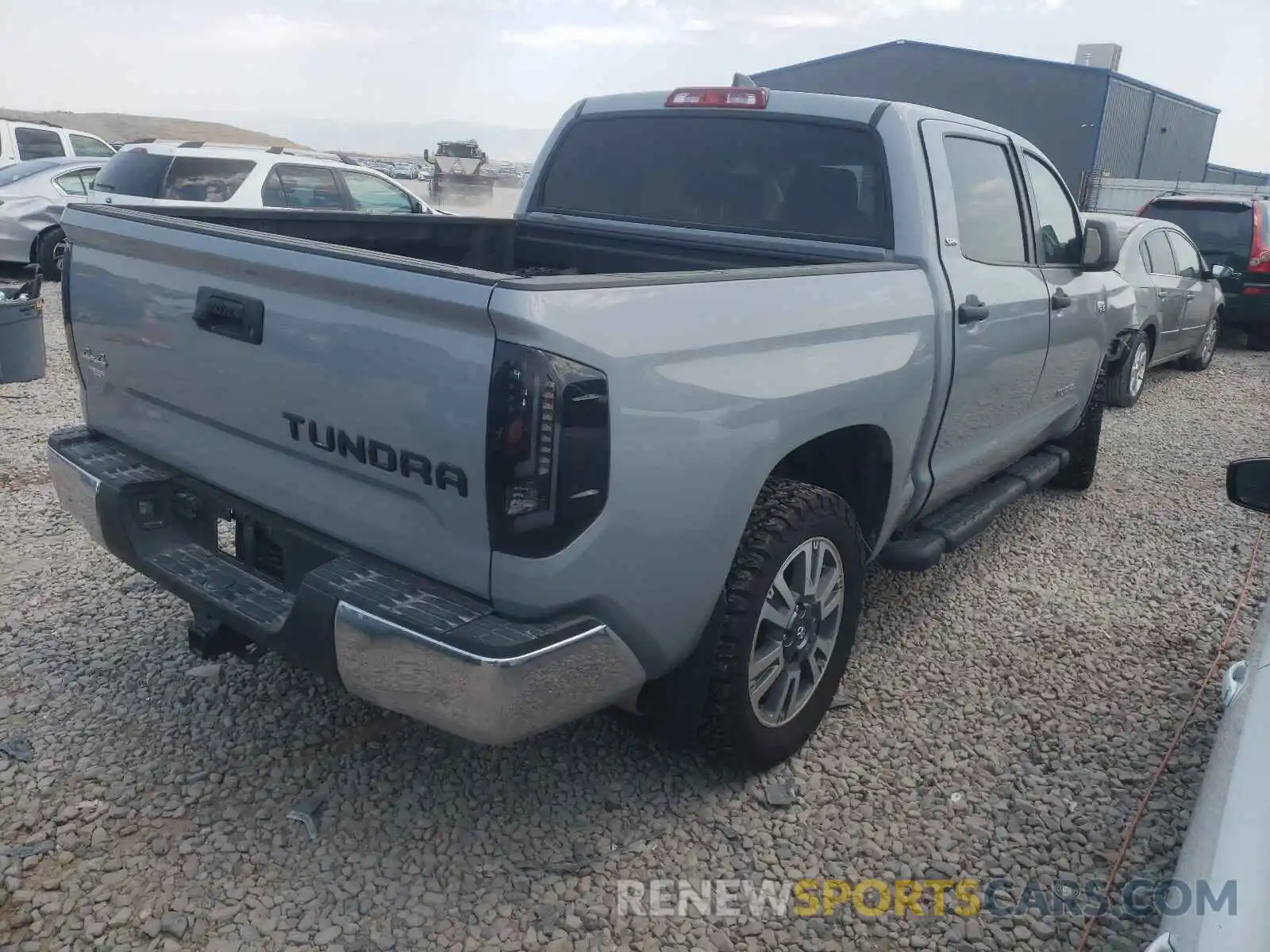 4 Photograph of a damaged car 5TFDY5F10MX967485 TOYOTA TUNDRA 2021