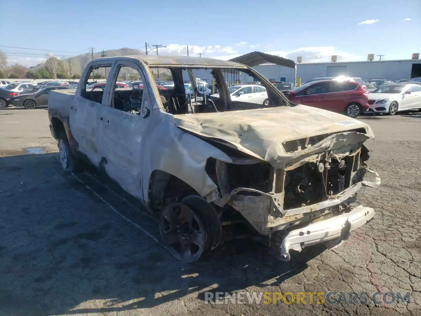 1 Photograph of a damaged car 5TFDY5F10MX969253 TOYOTA TUNDRA 2021