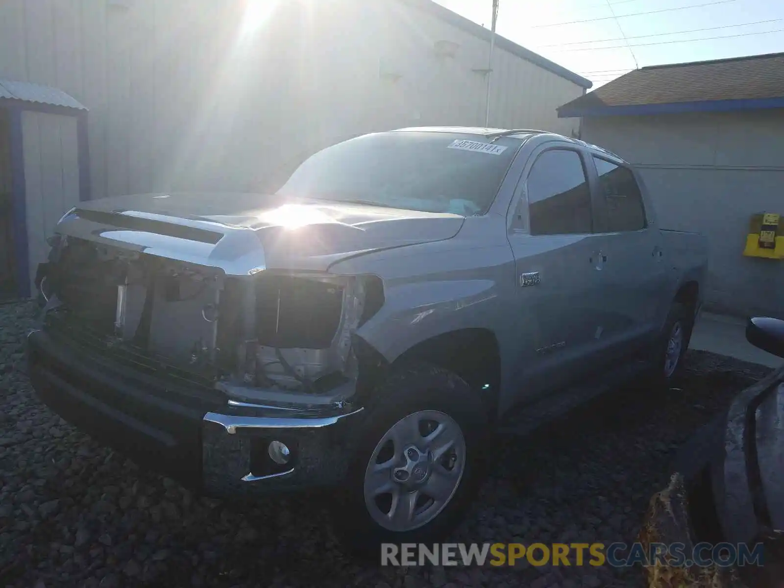 2 Photograph of a damaged car 5TFDY5F10MX977899 TOYOTA TUNDRA 2021