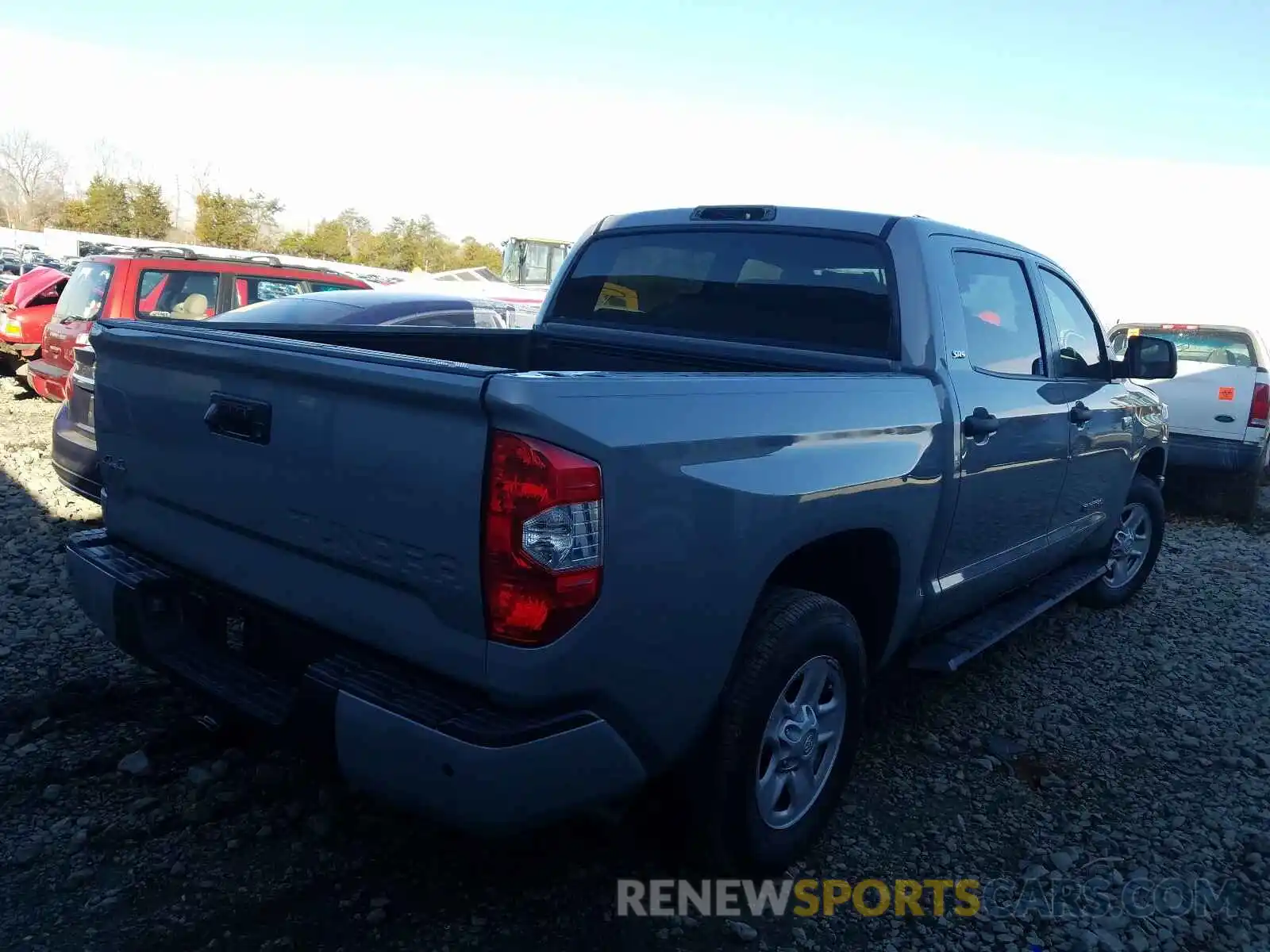 4 Photograph of a damaged car 5TFDY5F10MX977899 TOYOTA TUNDRA 2021