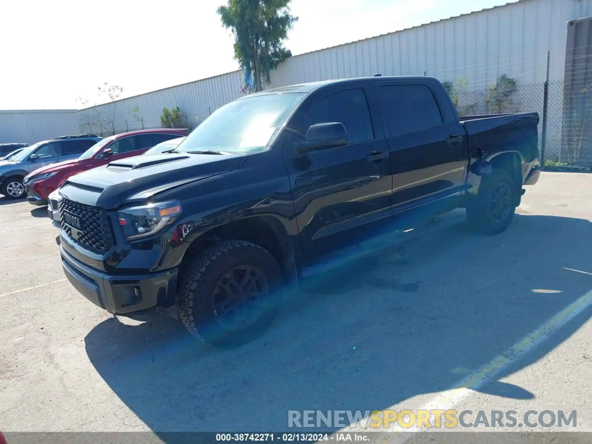 2 Photograph of a damaged car 5TFDY5F10MX991737 TOYOTA TUNDRA 2021