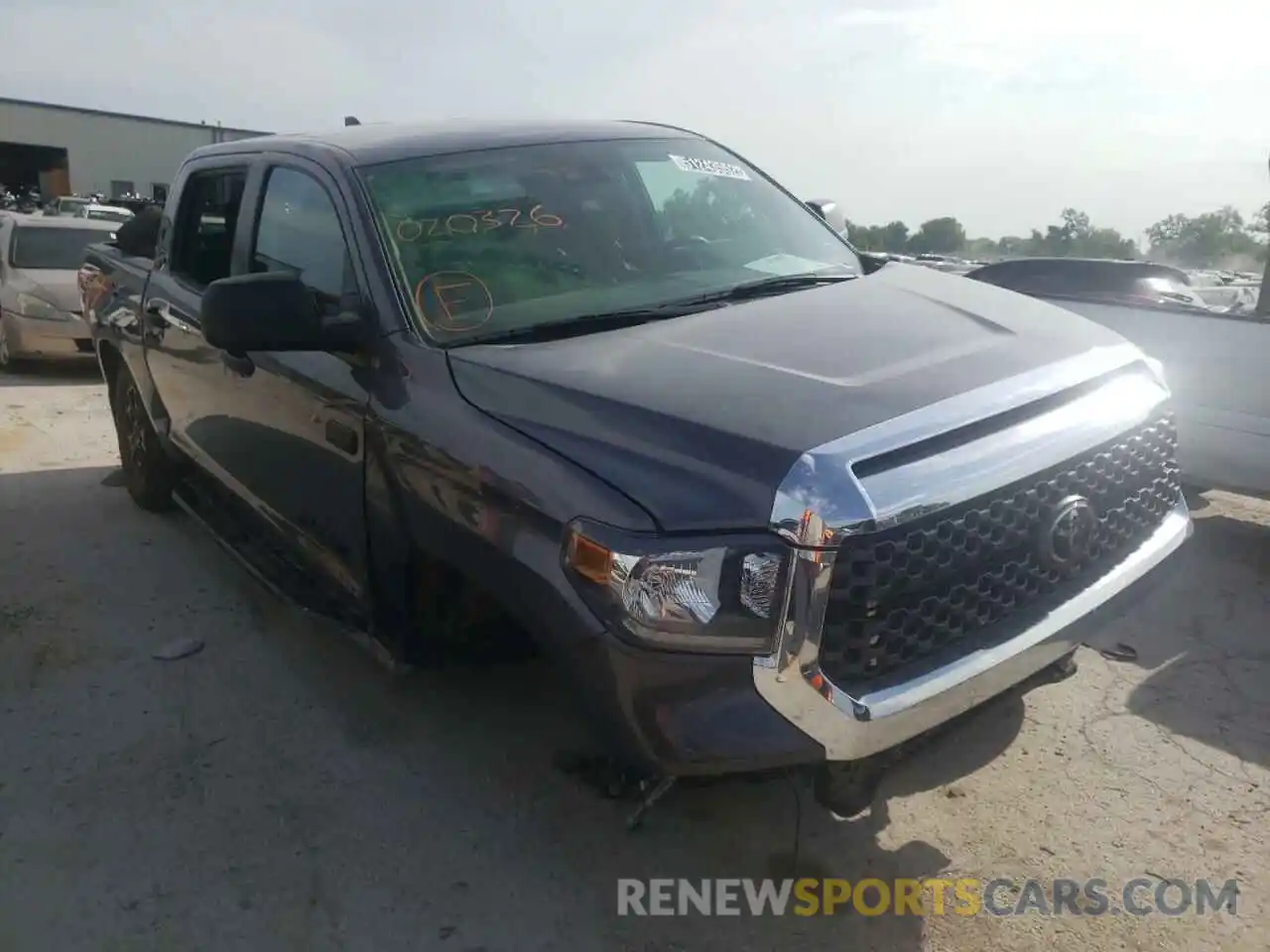 1 Photograph of a damaged car 5TFDY5F11MX020326 TOYOTA TUNDRA 2021