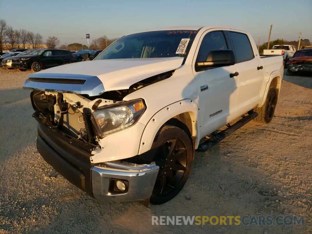 2 Photograph of a damaged car 5TFDY5F11MX022691 TOYOTA TUNDRA 2021