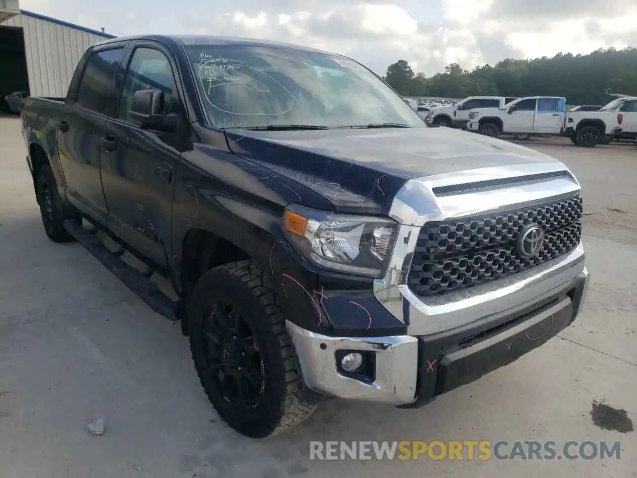 1 Photograph of a damaged car 5TFDY5F11MX040317 TOYOTA TUNDRA 2021