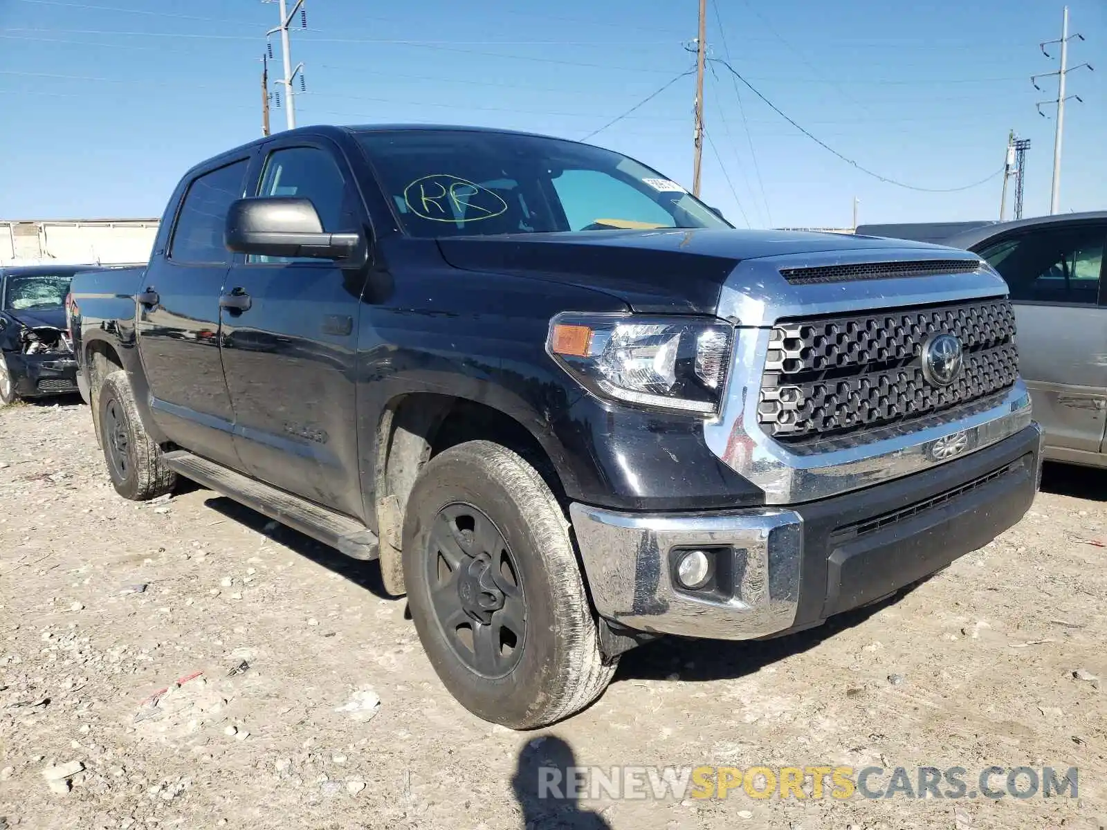 1 Photograph of a damaged car 5TFDY5F11MX958312 TOYOTA TUNDRA 2021