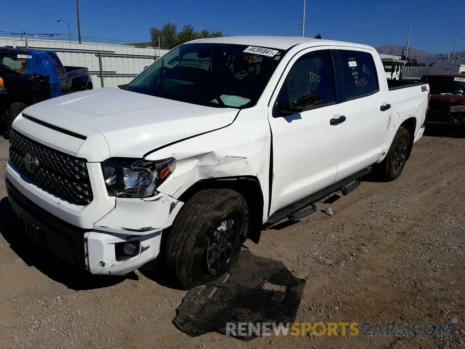 2 Photograph of a damaged car 5TFDY5F11MX961078 TOYOTA TUNDRA 2021