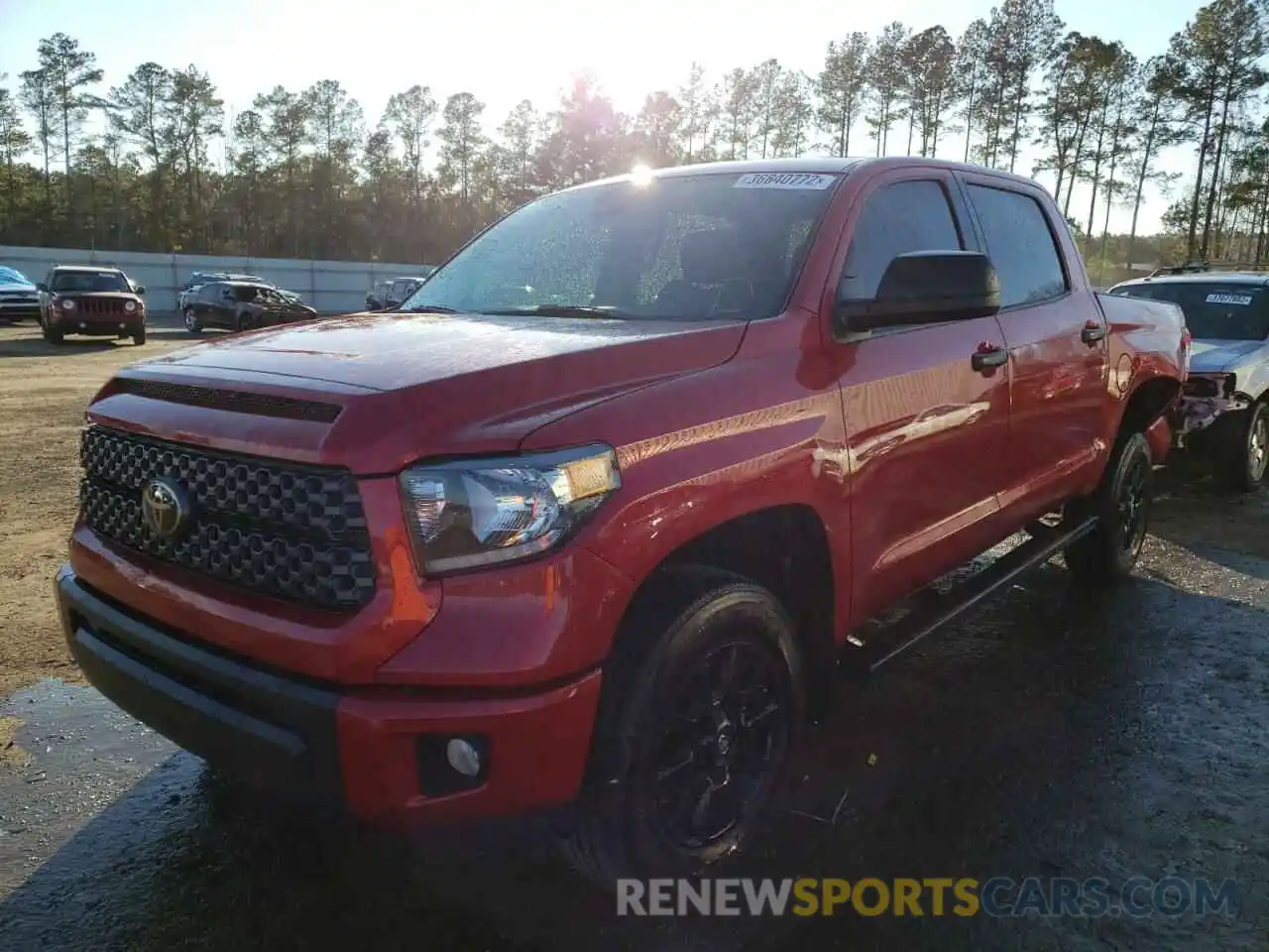 2 Photograph of a damaged car 5TFDY5F11MX965986 TOYOTA TUNDRA 2021