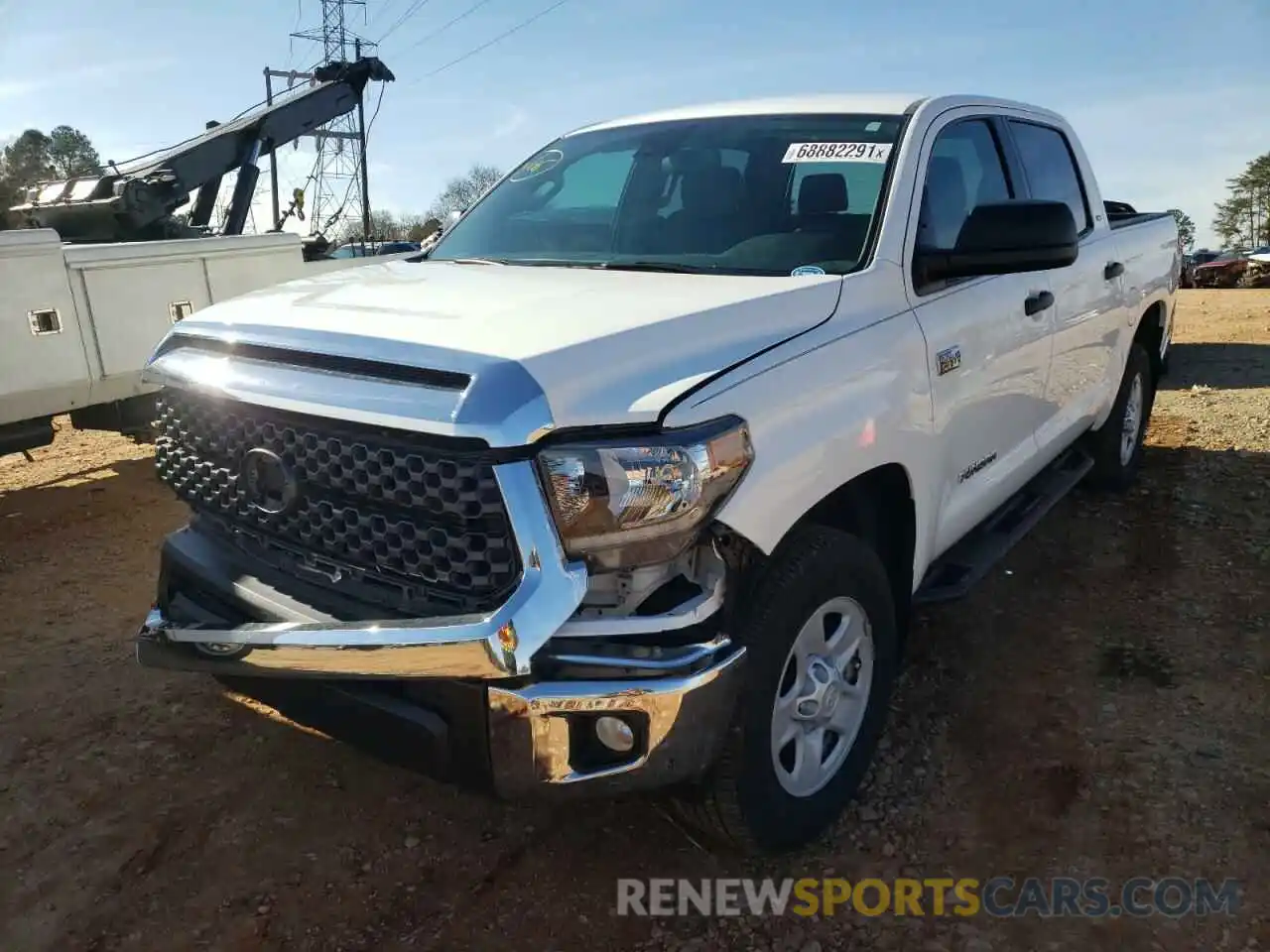 2 Photograph of a damaged car 5TFDY5F11MX985963 TOYOTA TUNDRA 2021