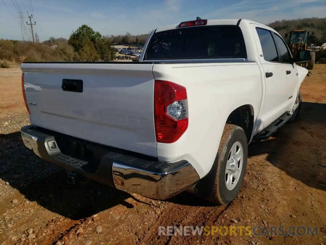 4 Photograph of a damaged car 5TFDY5F11MX985963 TOYOTA TUNDRA 2021