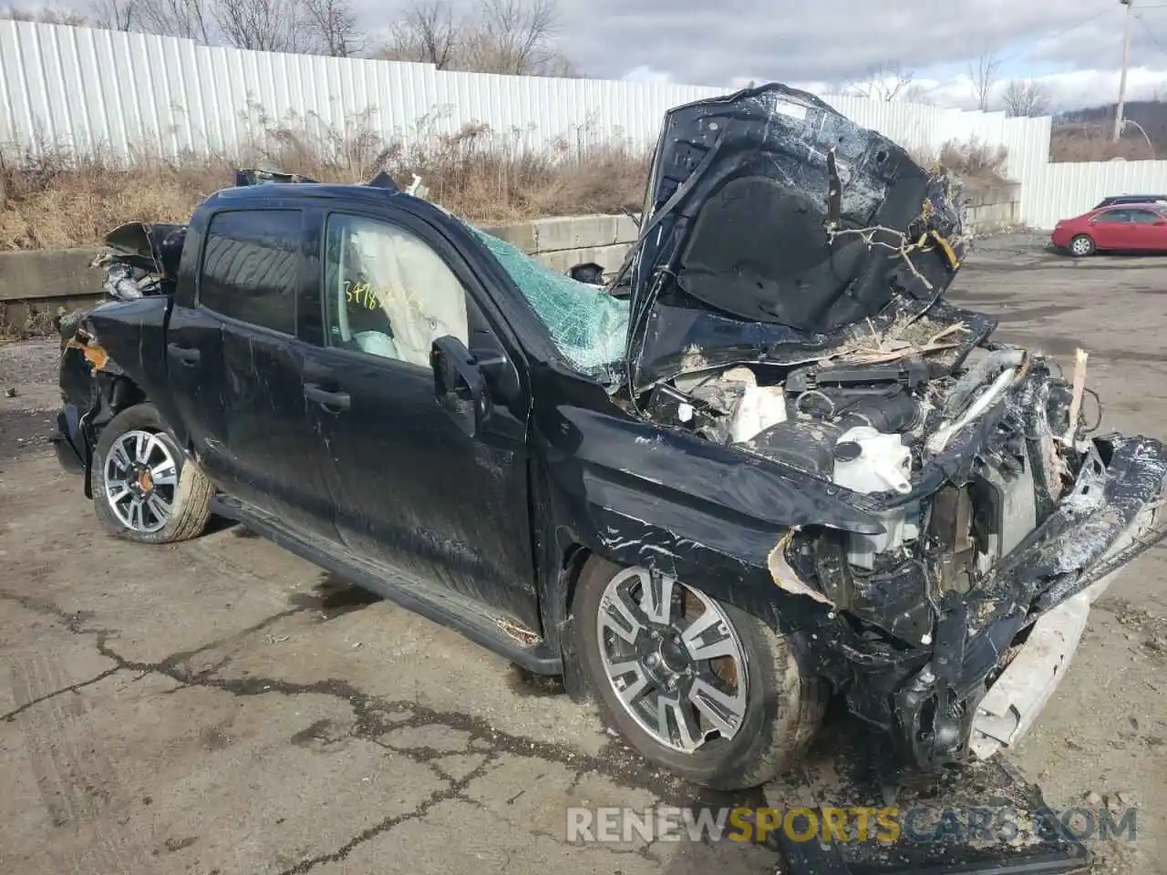 1 Photograph of a damaged car 5TFDY5F11MX991567 TOYOTA TUNDRA 2021