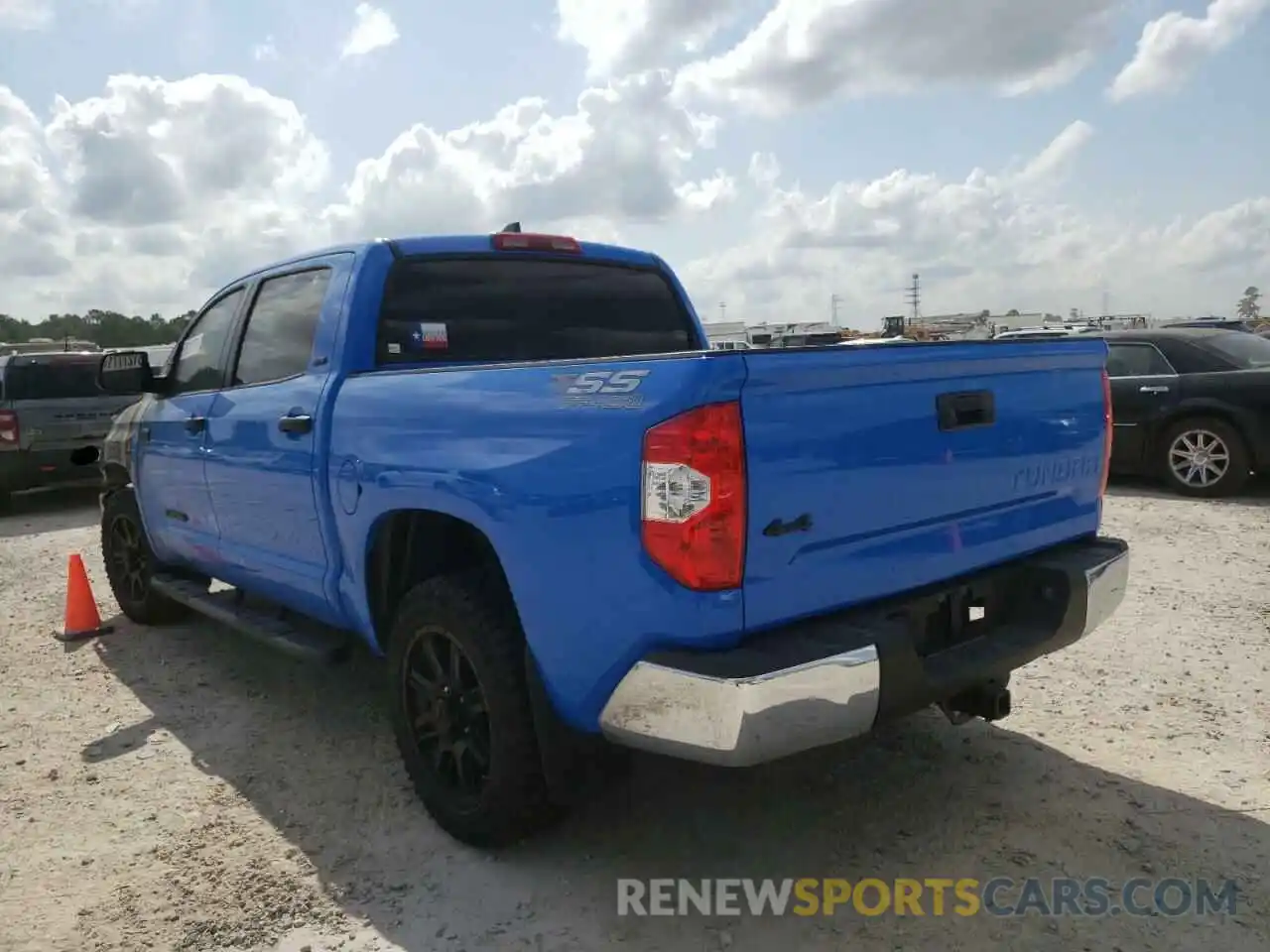 3 Photograph of a damaged car 5TFDY5F11MX992427 TOYOTA TUNDRA 2021