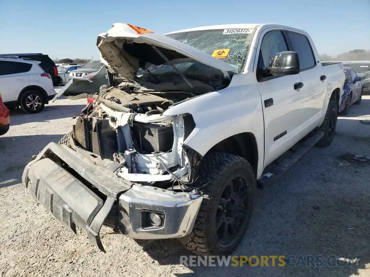 2 Photograph of a damaged car 5TFDY5F11MX993500 TOYOTA TUNDRA 2021