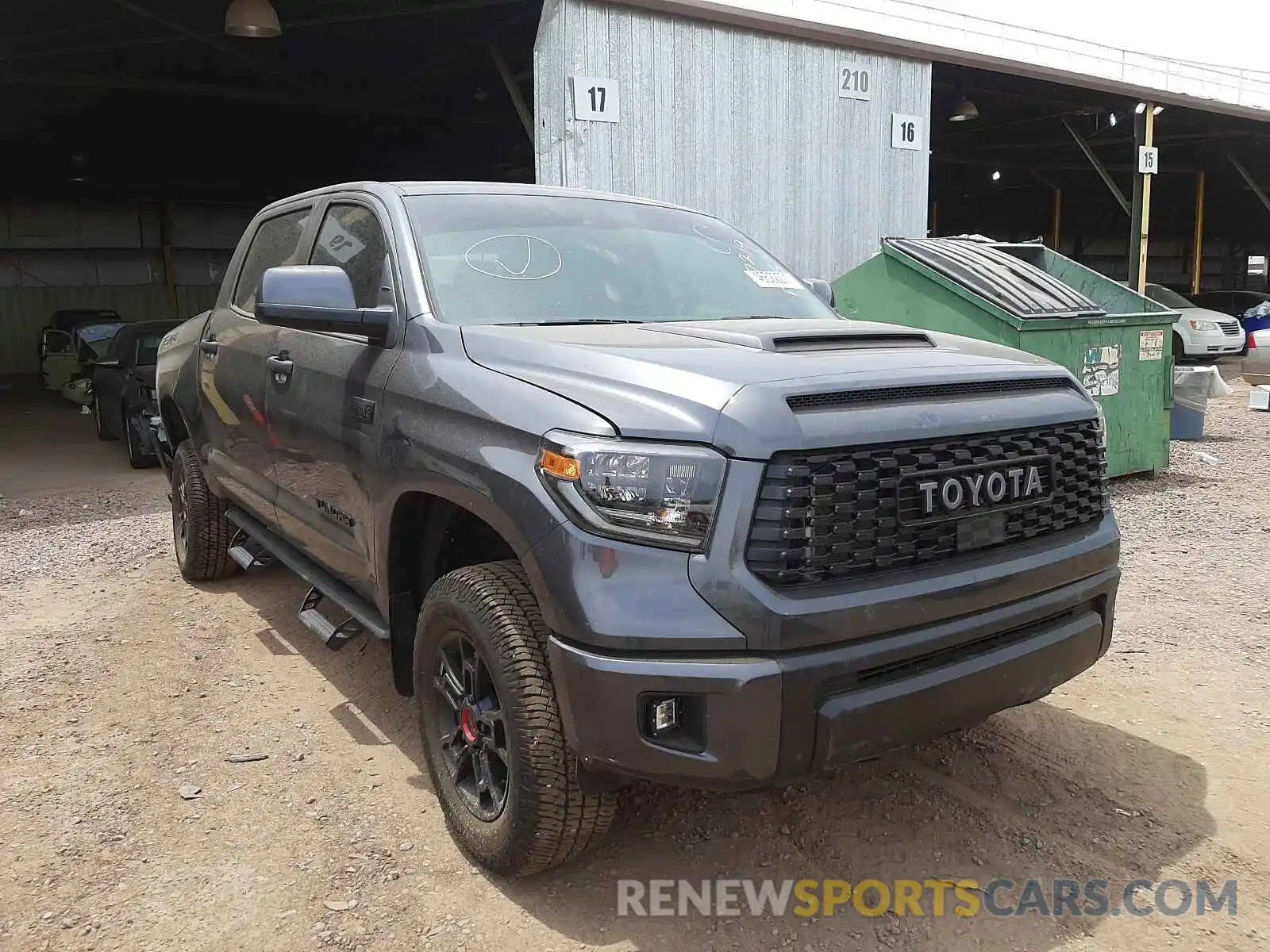 1 Photograph of a damaged car 5TFDY5F11MX997319 TOYOTA TUNDRA 2021