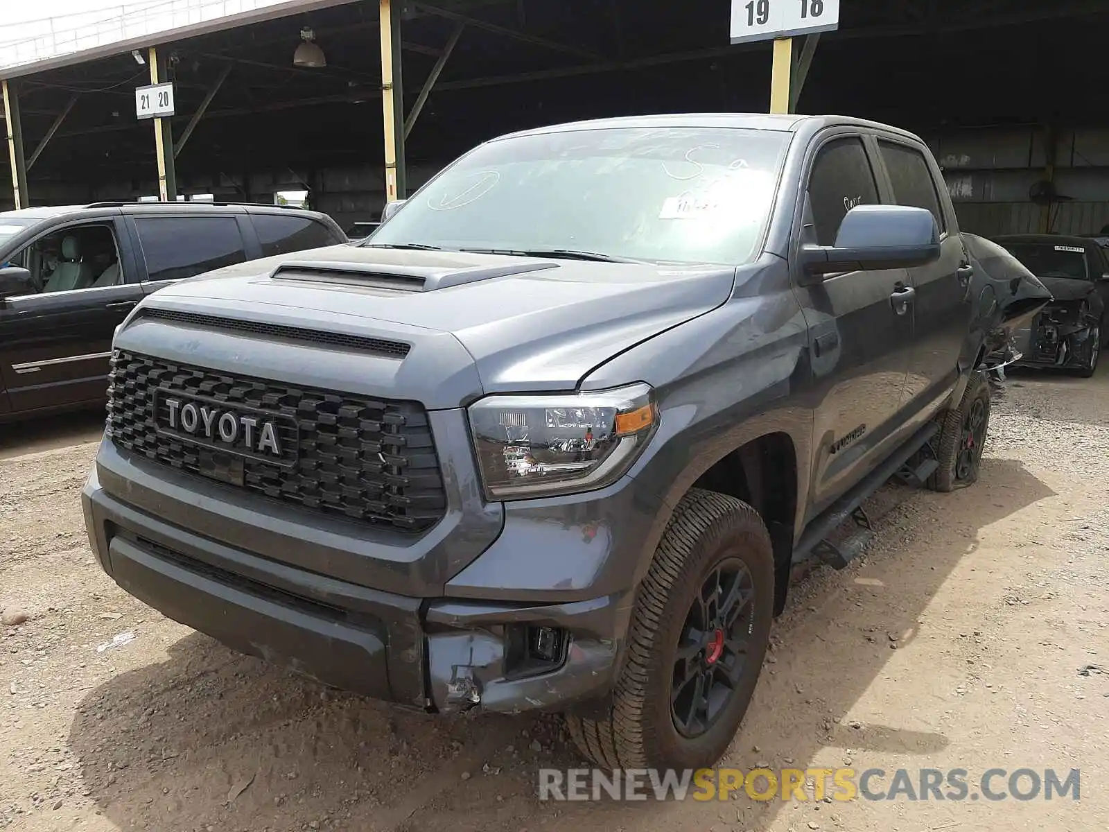 2 Photograph of a damaged car 5TFDY5F11MX997319 TOYOTA TUNDRA 2021