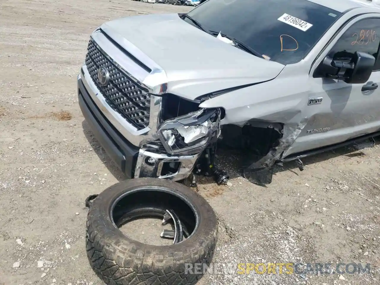 9 Photograph of a damaged car 5TFDY5F12MX008167 TOYOTA TUNDRA 2021