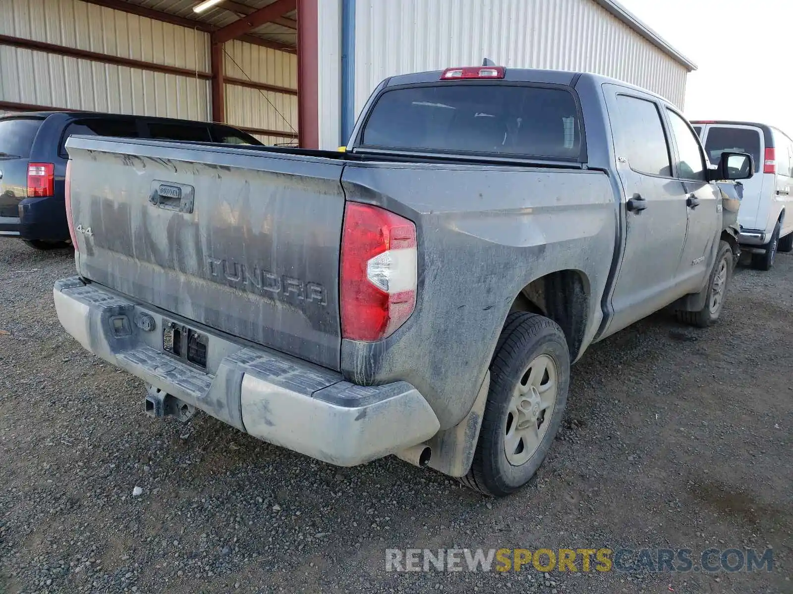 4 Photograph of a damaged car 5TFDY5F12MX023798 TOYOTA TUNDRA 2021