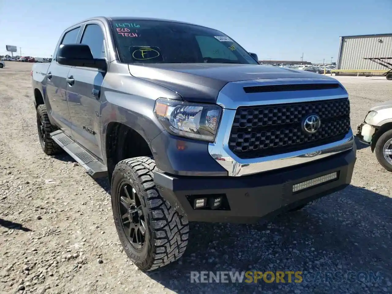 1 Photograph of a damaged car 5TFDY5F12MX963499 TOYOTA TUNDRA 2021