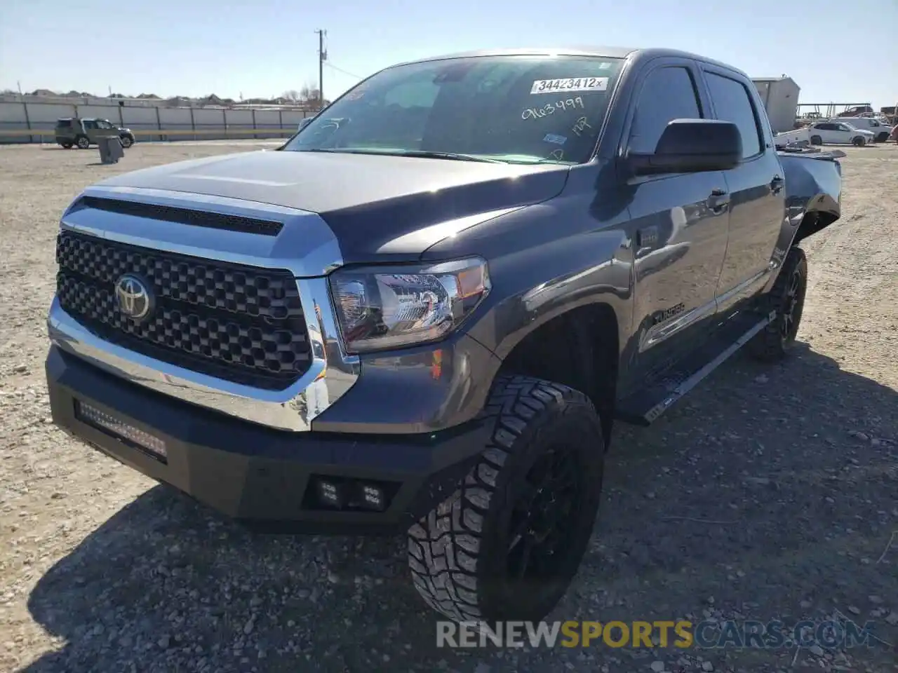 2 Photograph of a damaged car 5TFDY5F12MX963499 TOYOTA TUNDRA 2021