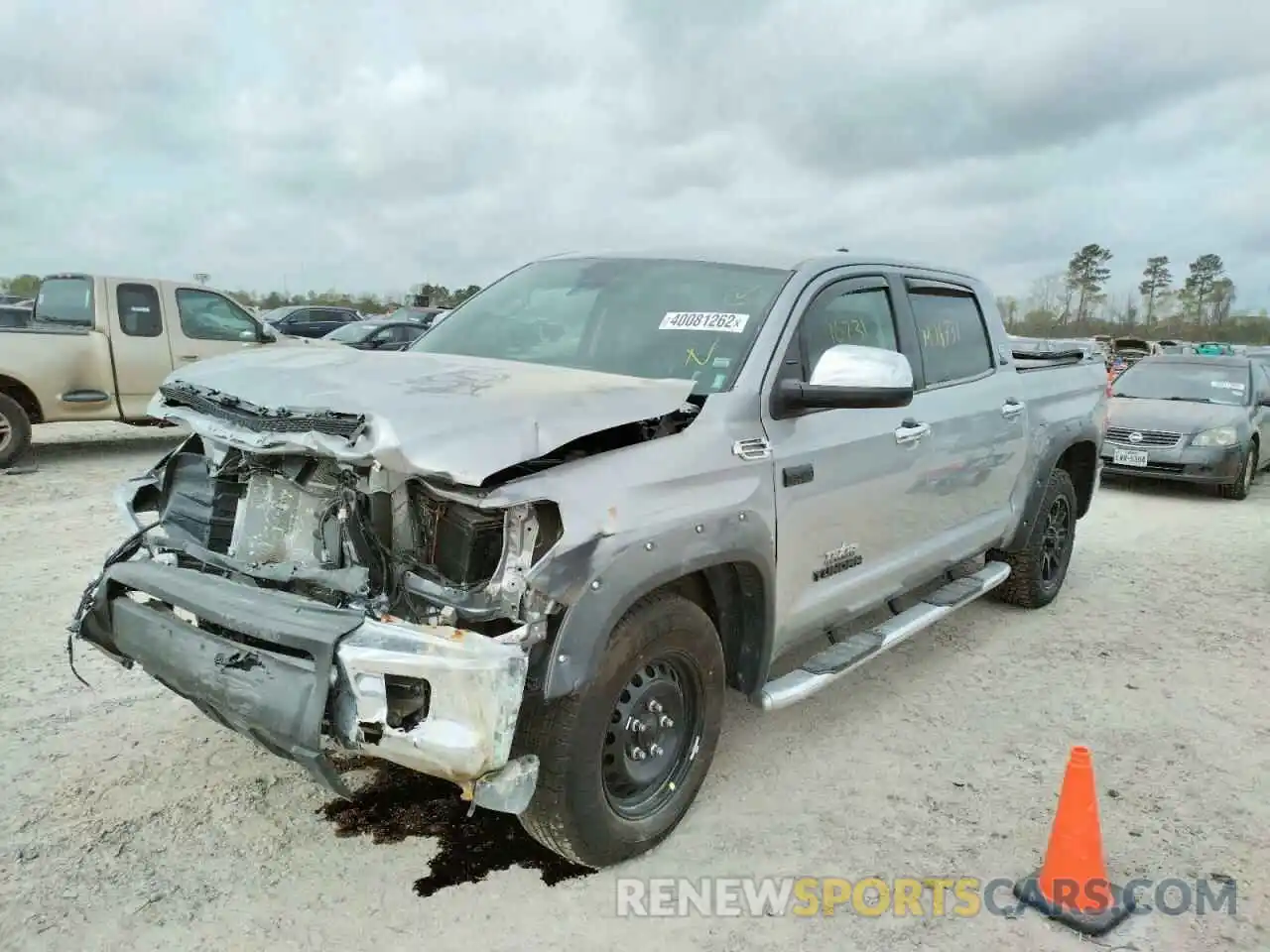 2 Photograph of a damaged car 5TFDY5F12MX969805 TOYOTA TUNDRA 2021