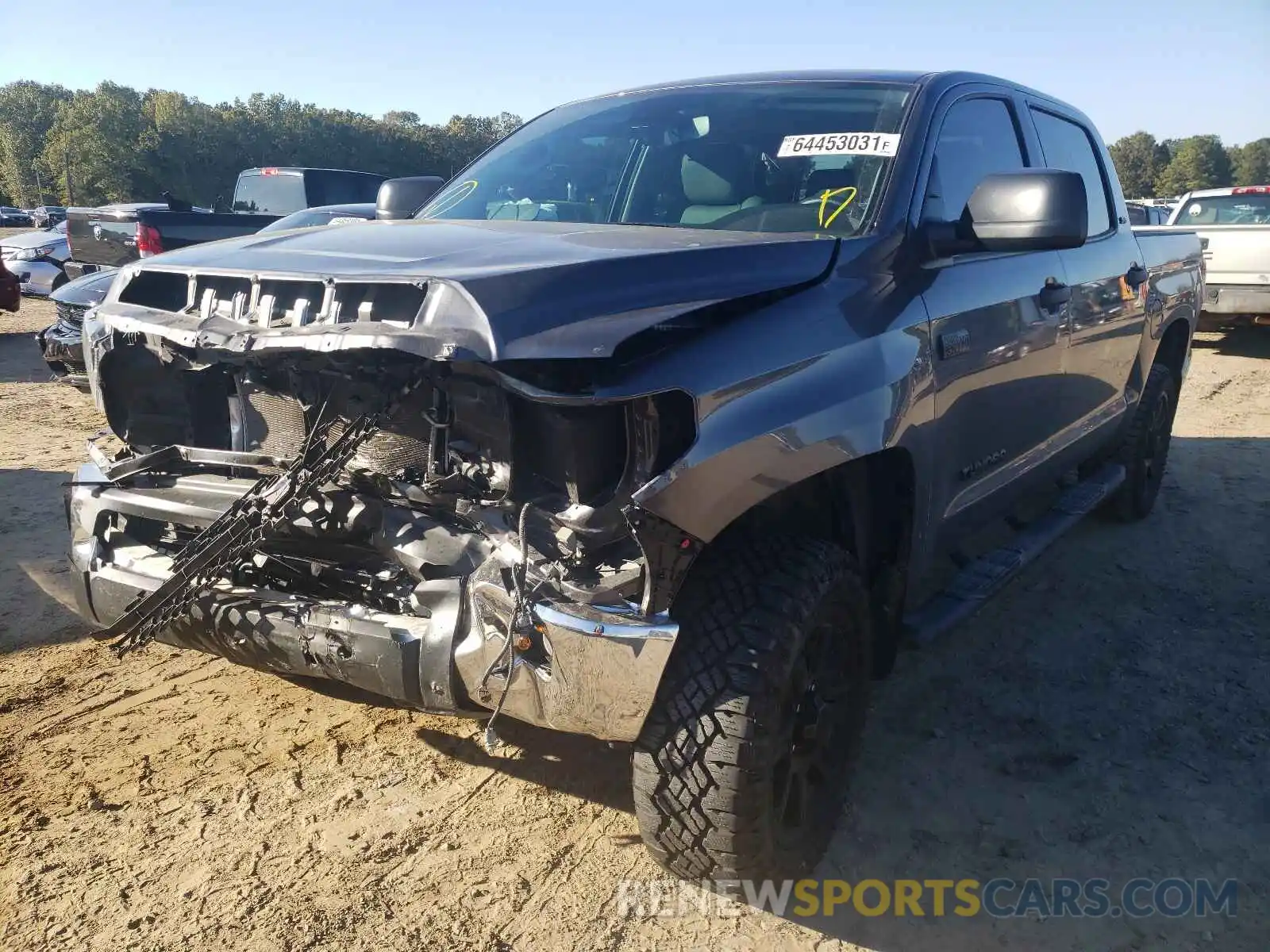 2 Photograph of a damaged car 5TFDY5F12MX970078 TOYOTA TUNDRA 2021