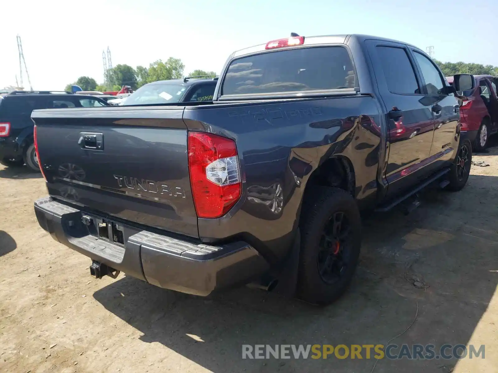 4 Photograph of a damaged car 5TFDY5F12MX970520 TOYOTA TUNDRA 2021