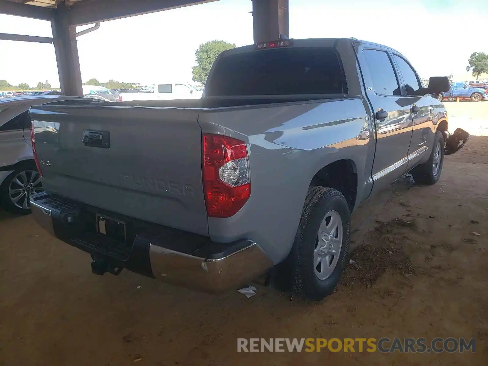 4 Photograph of a damaged car 5TFDY5F12MX974549 TOYOTA TUNDRA 2021