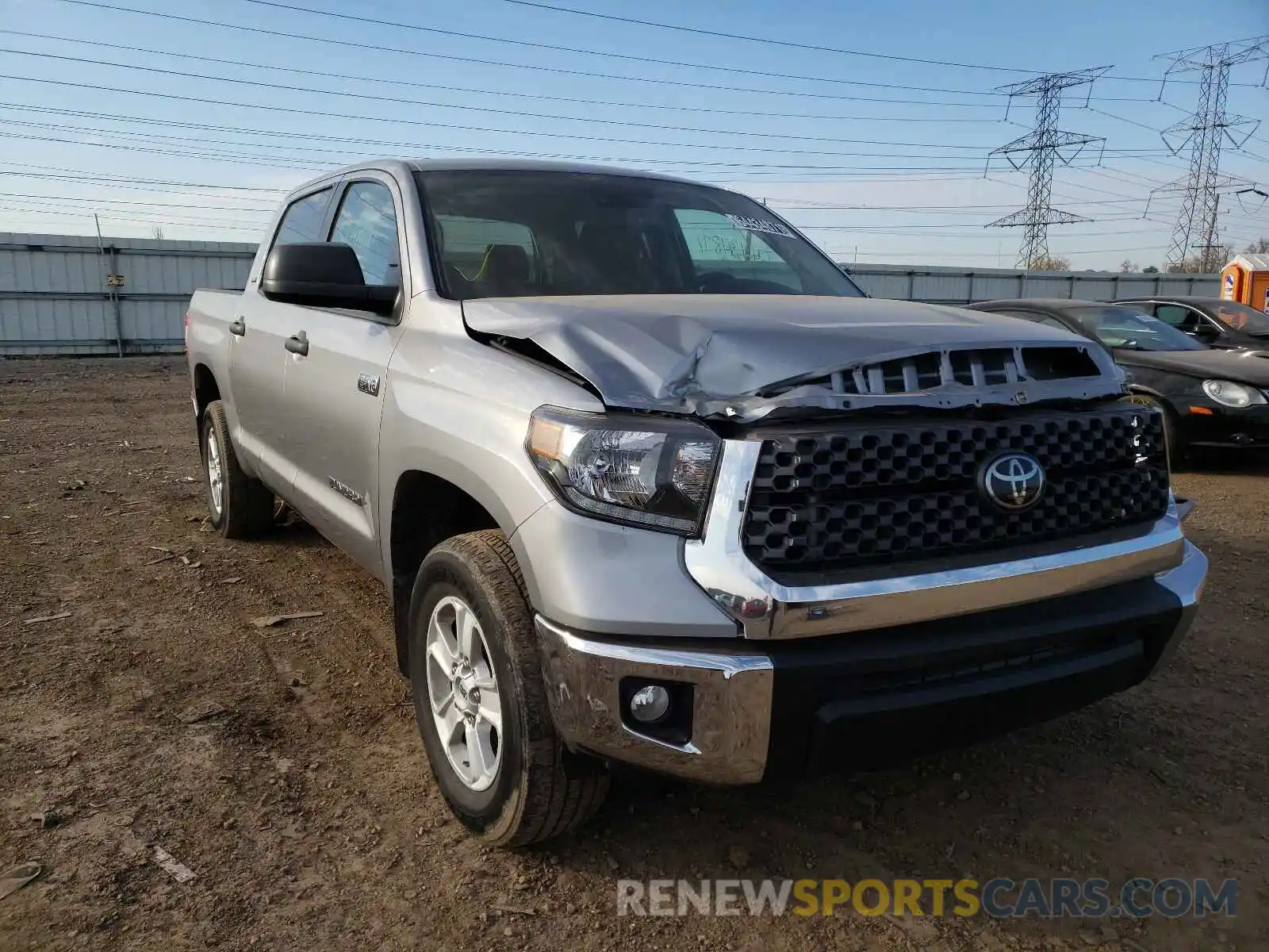 1 Photograph of a damaged car 5TFDY5F12MX979475 TOYOTA TUNDRA 2021