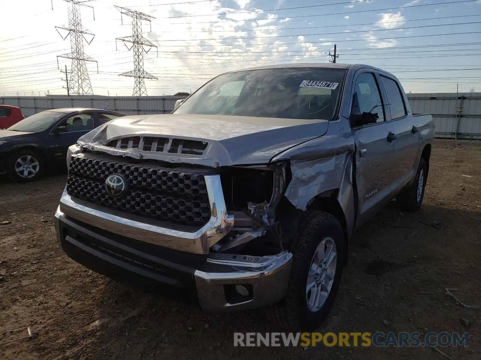 2 Photograph of a damaged car 5TFDY5F12MX979475 TOYOTA TUNDRA 2021