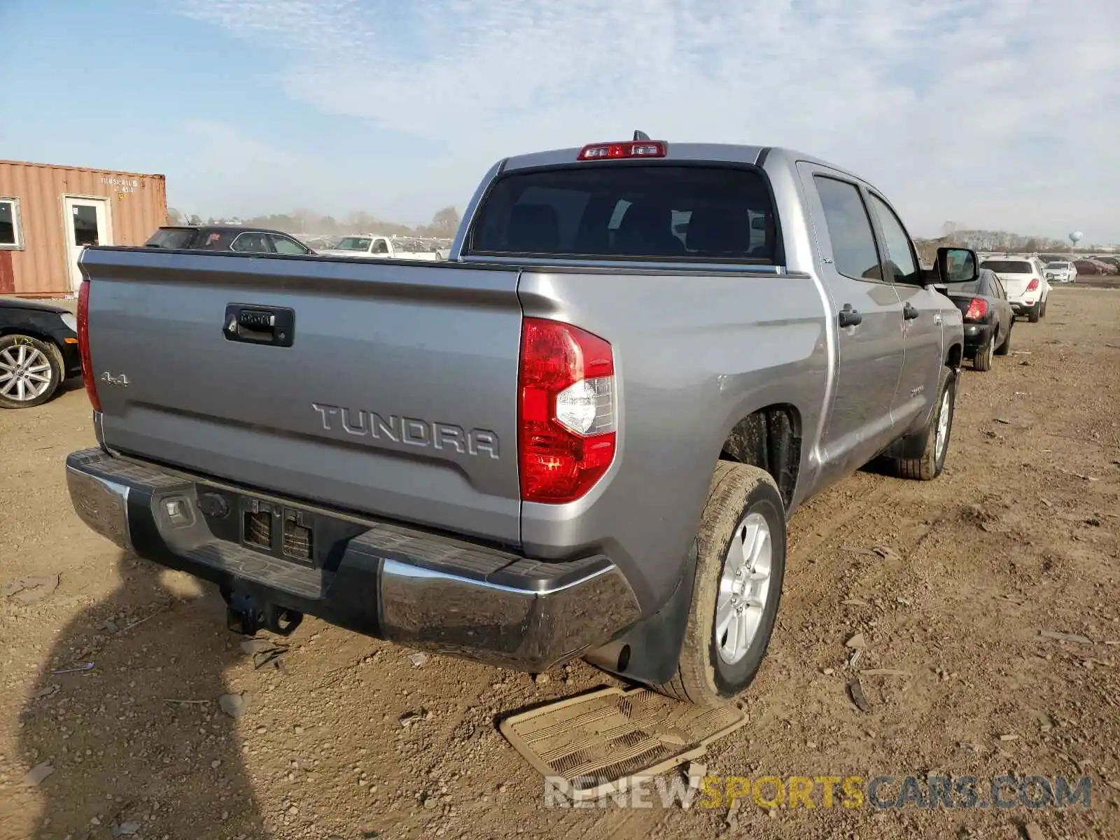 4 Фотография поврежденного автомобиля 5TFDY5F12MX979475 TOYOTA TUNDRA 2021