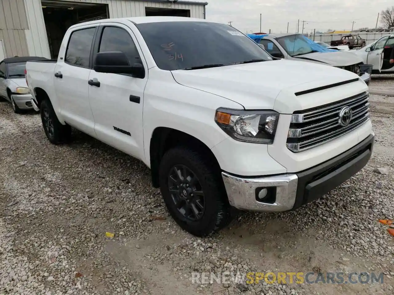 1 Photograph of a damaged car 5TFDY5F13MX003253 TOYOTA TUNDRA 2021