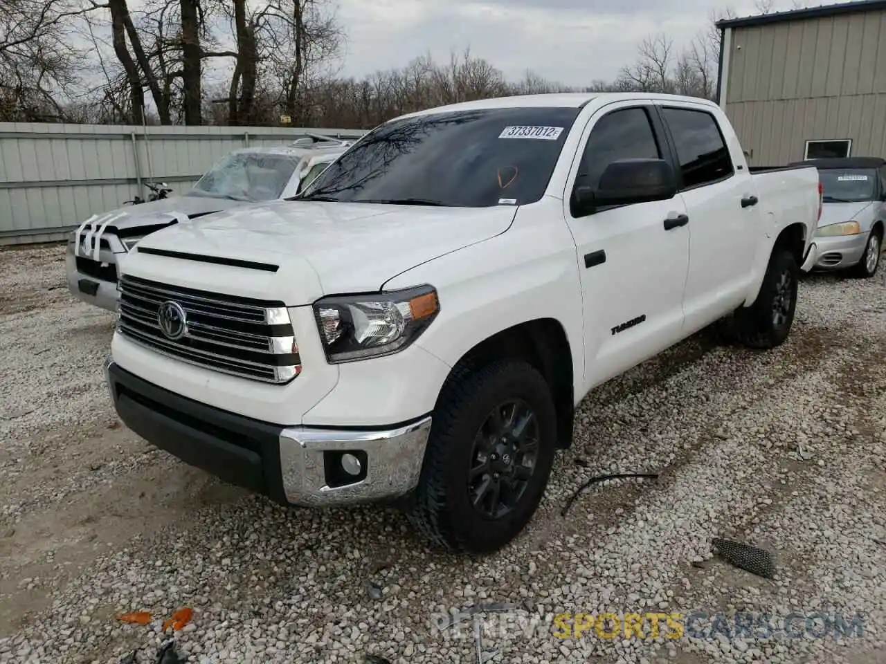 2 Photograph of a damaged car 5TFDY5F13MX003253 TOYOTA TUNDRA 2021