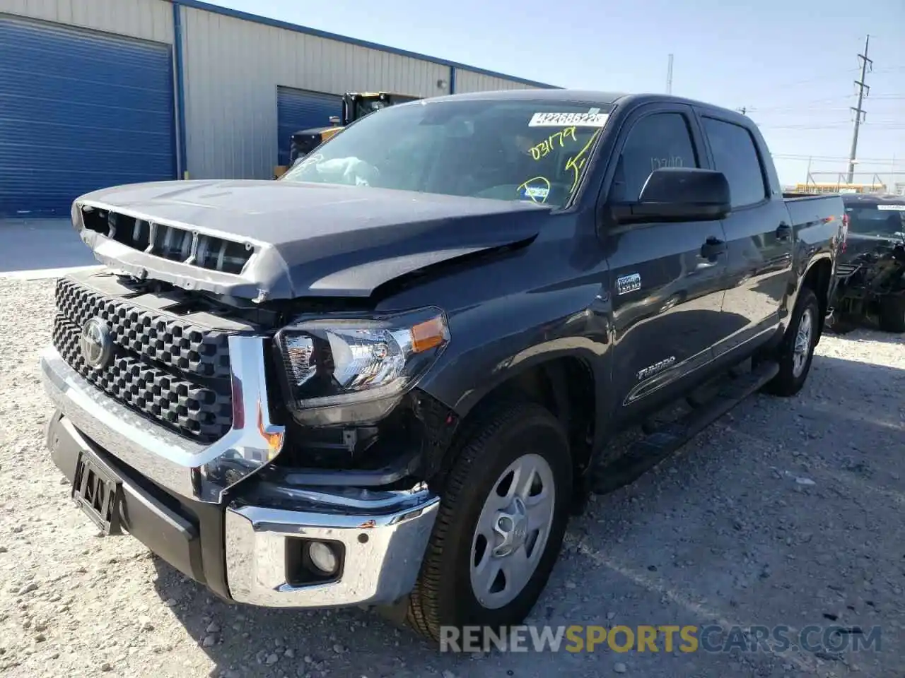 2 Photograph of a damaged car 5TFDY5F13MX031179 TOYOTA TUNDRA 2021