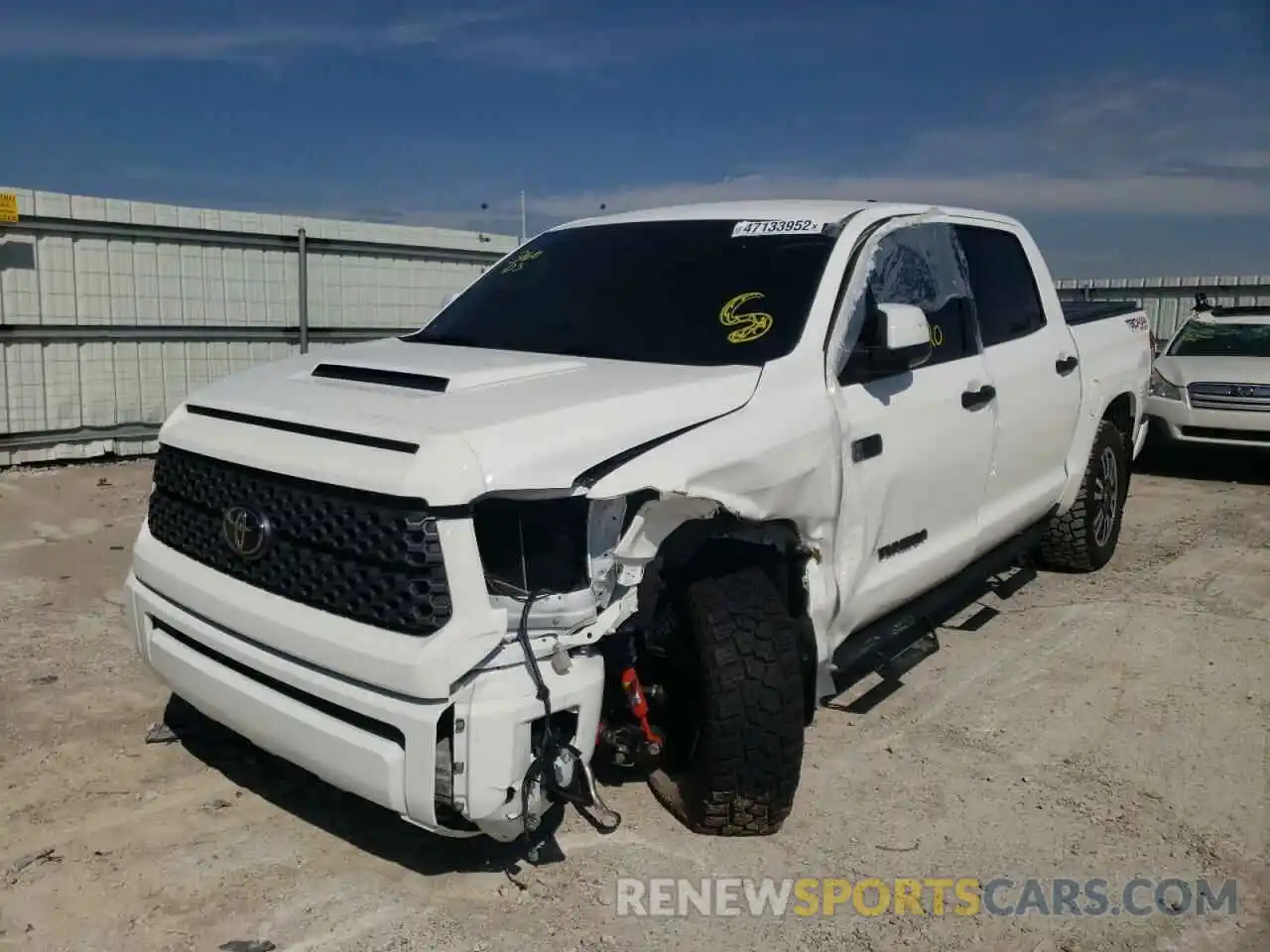 2 Photograph of a damaged car 5TFDY5F13MX032672 TOYOTA TUNDRA 2021