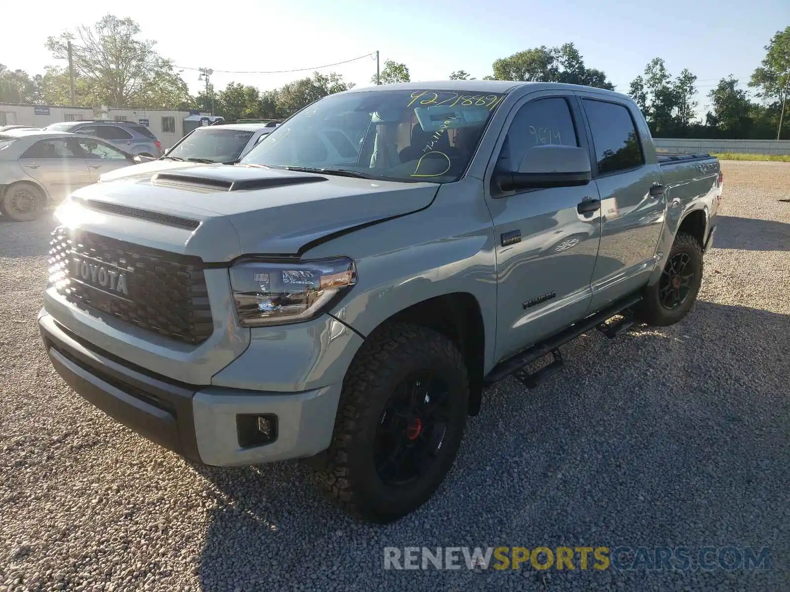 2 Photograph of a damaged car 5TFDY5F13MX967951 TOYOTA TUNDRA 2021