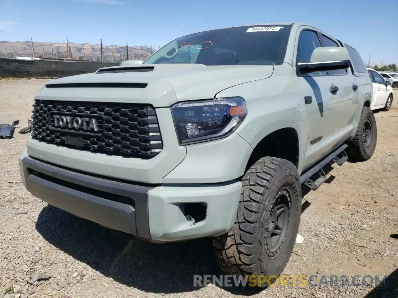 2 Photograph of a damaged car 5TFDY5F13MX976083 TOYOTA TUNDRA 2021