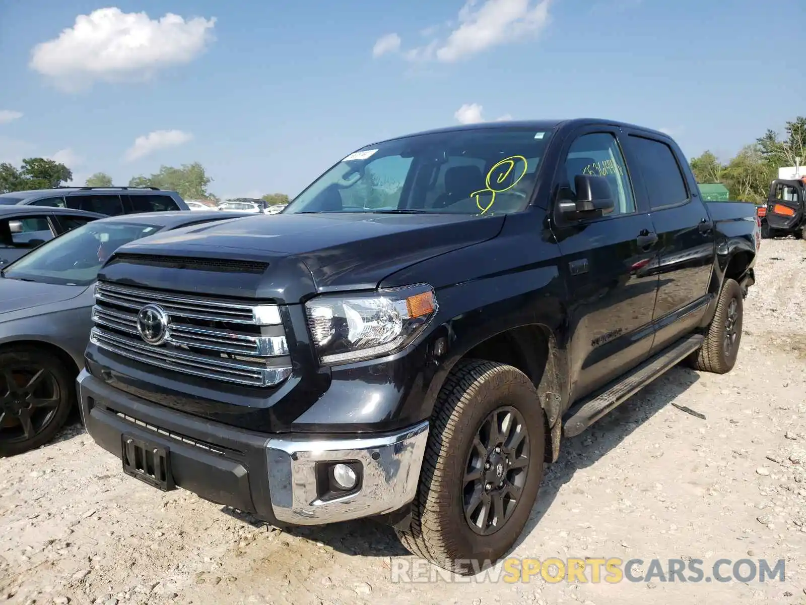 2 Photograph of a damaged car 5TFDY5F13MX983213 TOYOTA TUNDRA 2021