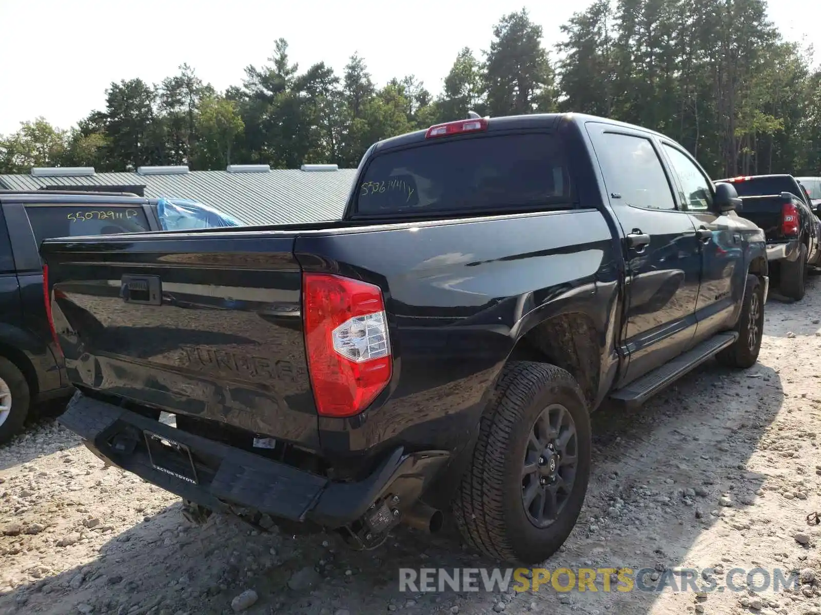 4 Photograph of a damaged car 5TFDY5F13MX983213 TOYOTA TUNDRA 2021