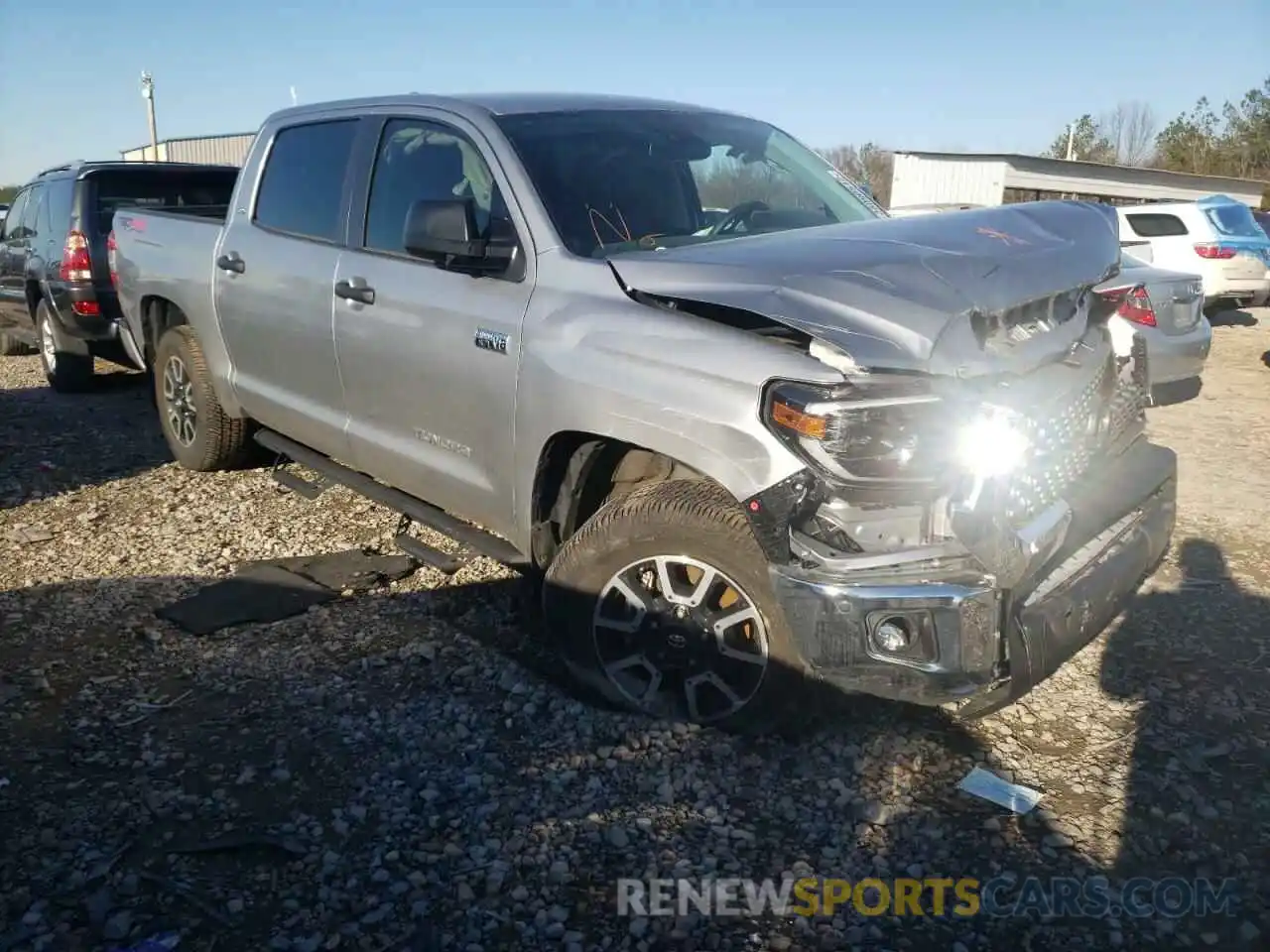 1 Photograph of a damaged car 5TFDY5F13MX987648 TOYOTA TUNDRA 2021