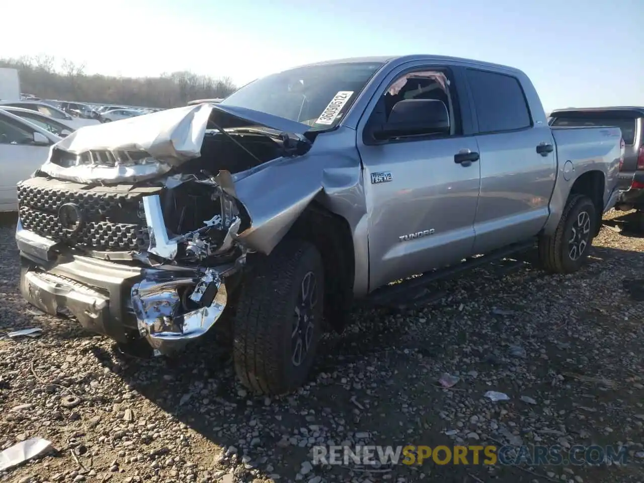 2 Photograph of a damaged car 5TFDY5F13MX987648 TOYOTA TUNDRA 2021