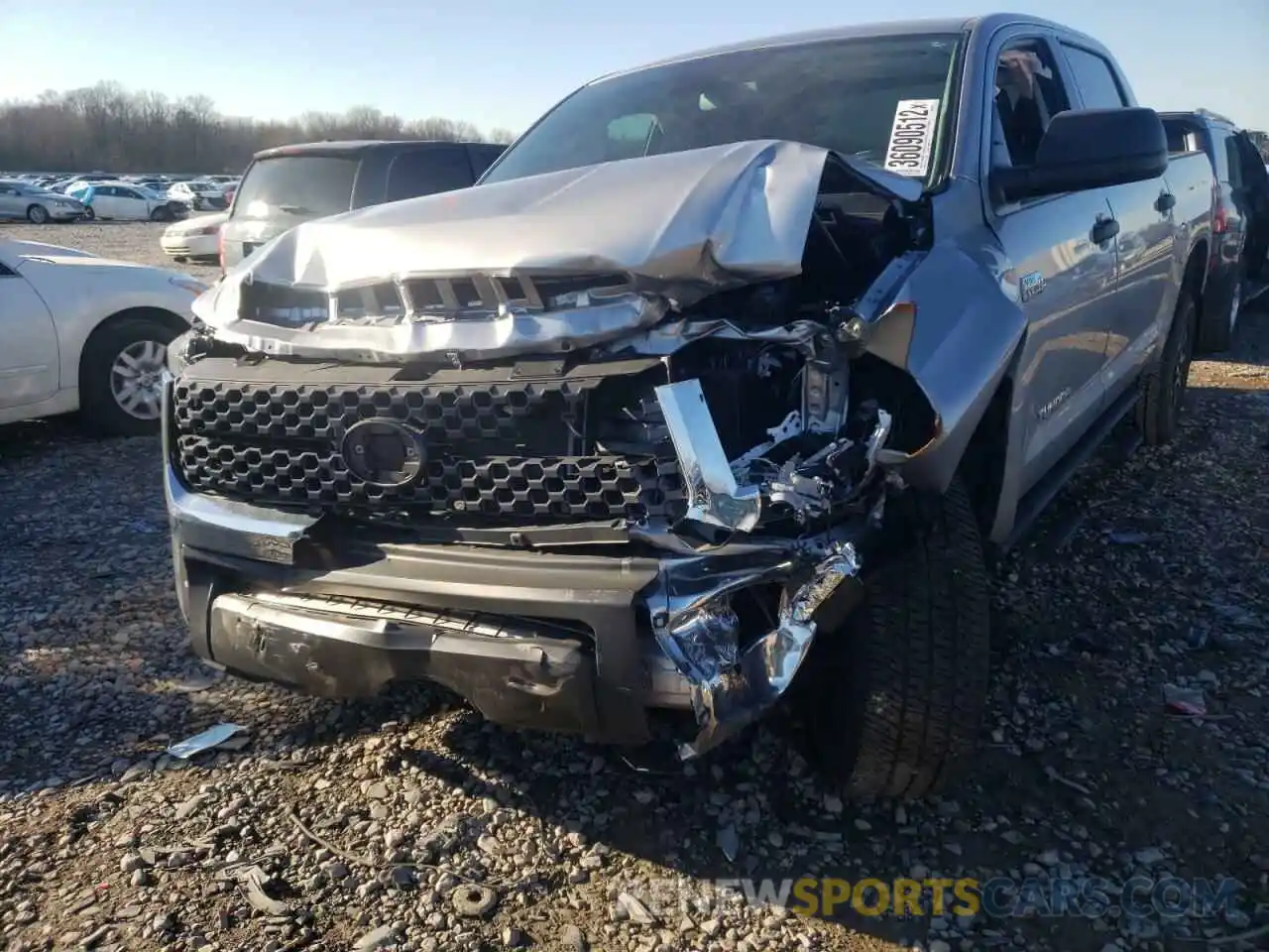 9 Photograph of a damaged car 5TFDY5F13MX987648 TOYOTA TUNDRA 2021