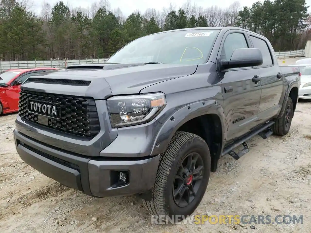 2 Photograph of a damaged car 5TFDY5F14MX016156 TOYOTA TUNDRA 2021