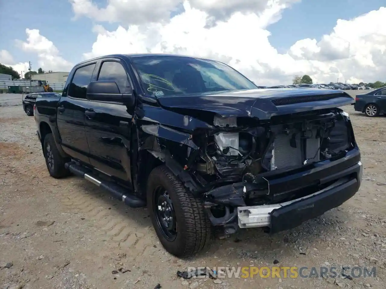 1 Photograph of a damaged car 5TFDY5F14MX044958 TOYOTA TUNDRA 2021