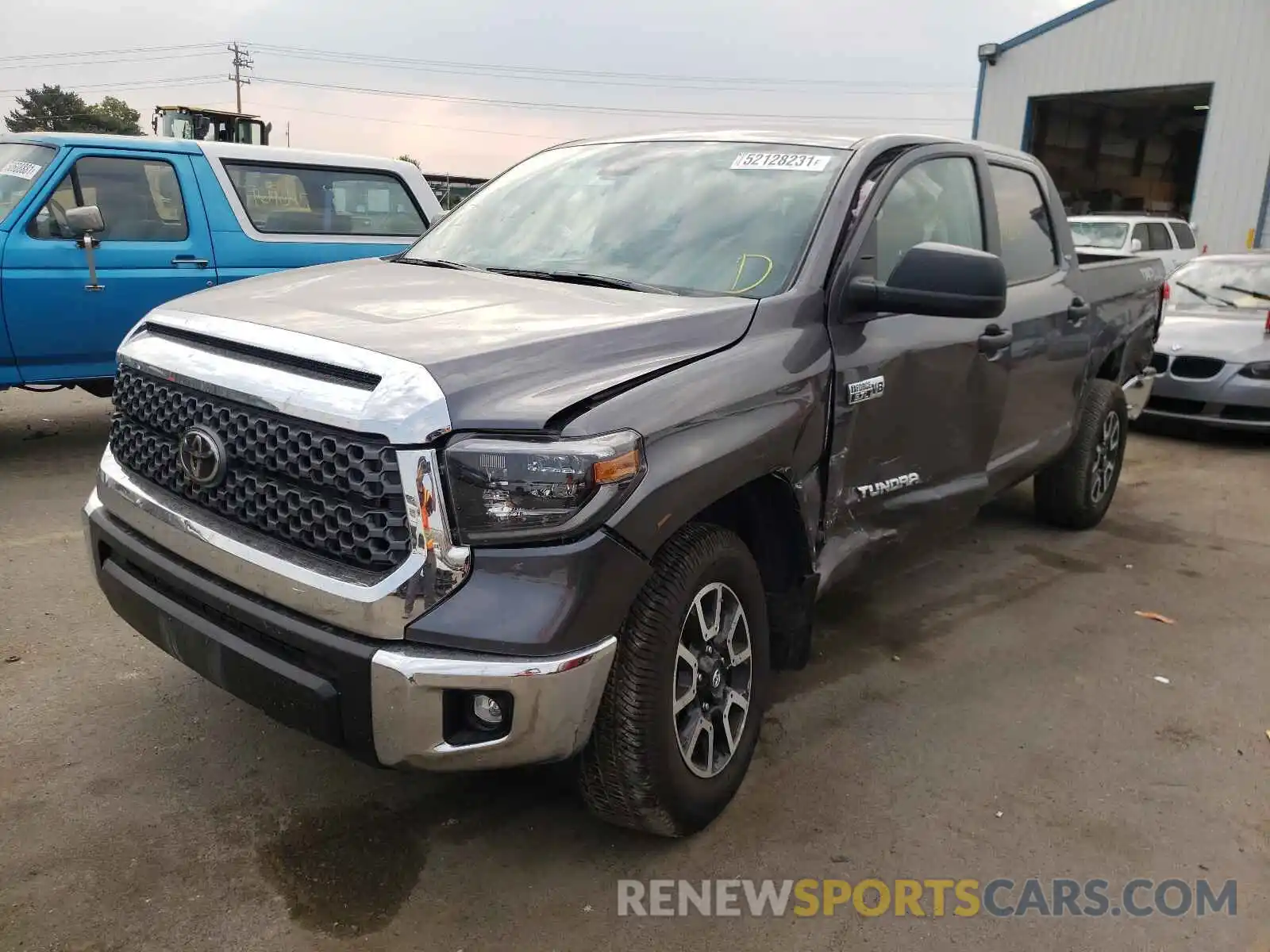 2 Photograph of a damaged car 5TFDY5F14MX976853 TOYOTA TUNDRA 2021