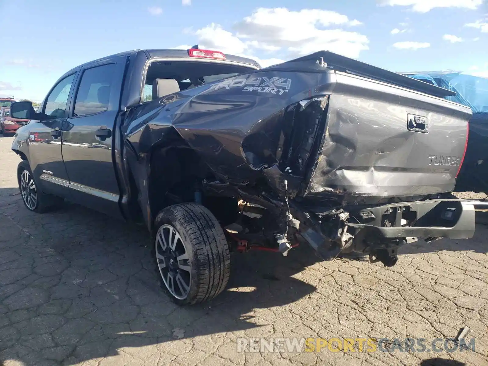 3 Photograph of a damaged car 5TFDY5F14MX996956 TOYOTA TUNDRA 2021