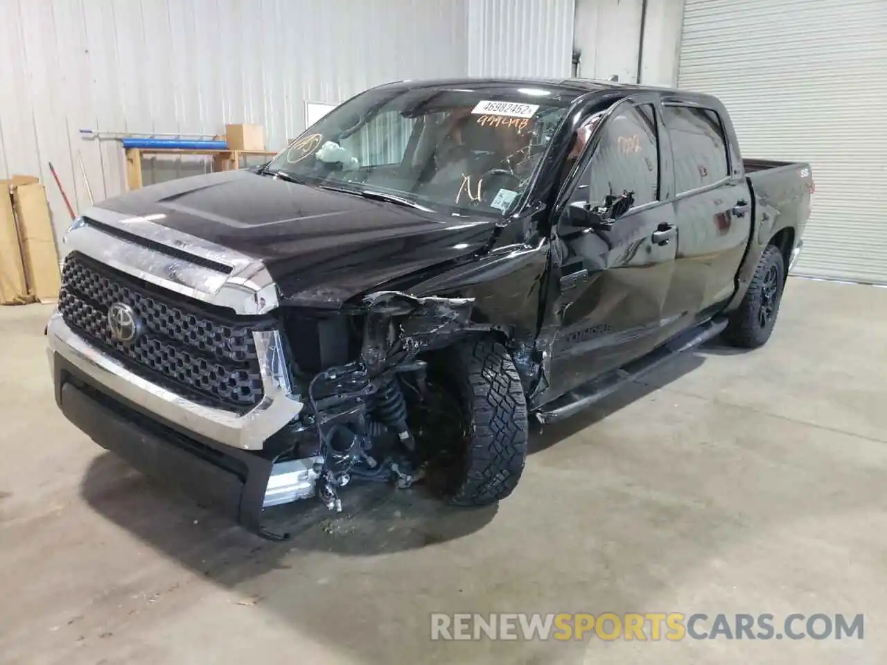 2 Photograph of a damaged car 5TFDY5F14MX999498 TOYOTA TUNDRA 2021