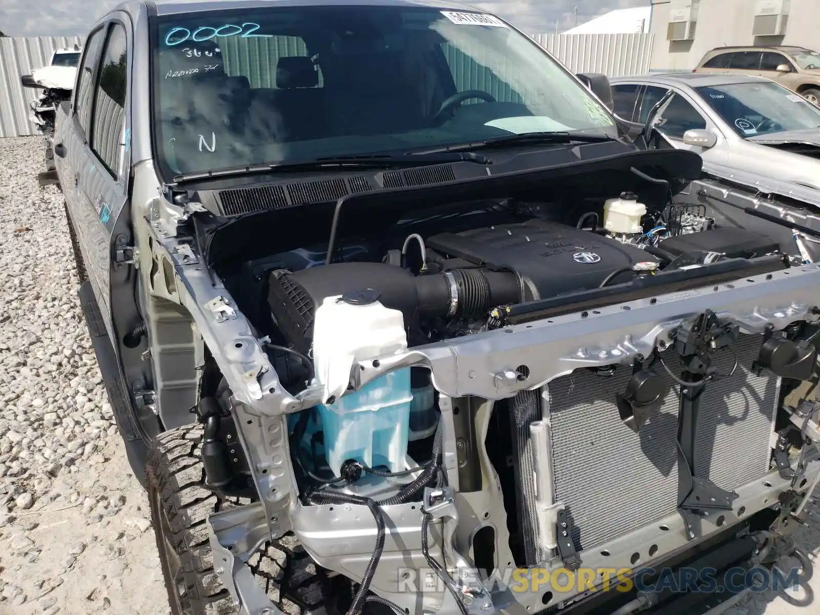 9 Photograph of a damaged car 5TFDY5F15MX026677 TOYOTA TUNDRA 2021