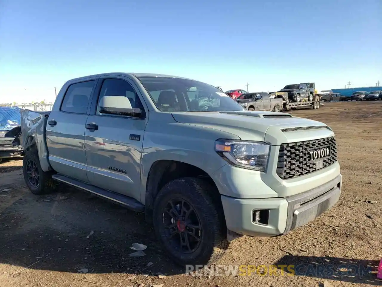 1 Photograph of a damaged car 5TFDY5F15MX033581 TOYOTA TUNDRA 2021