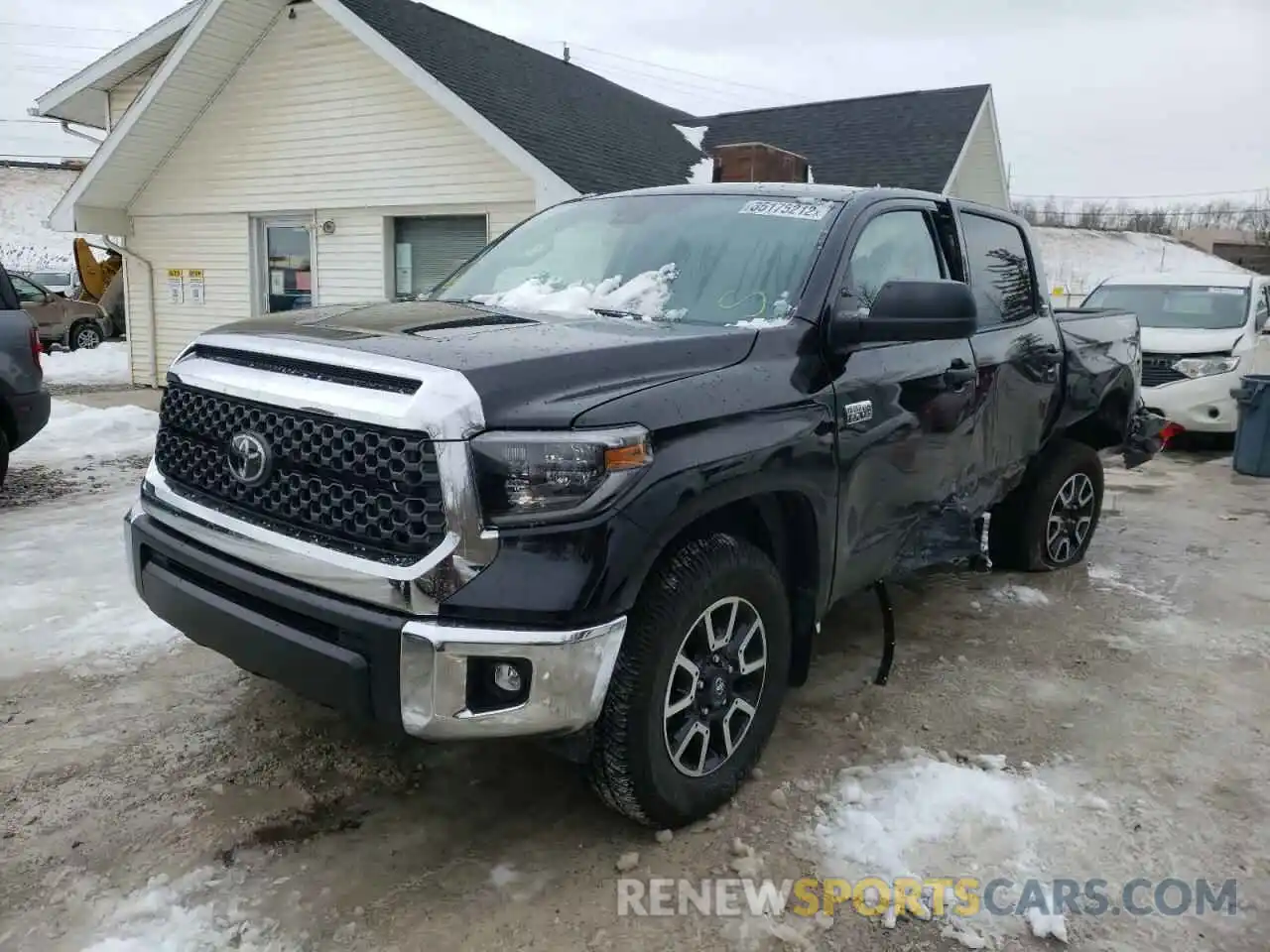 2 Photograph of a damaged car 5TFDY5F15MX045519 TOYOTA TUNDRA 2021