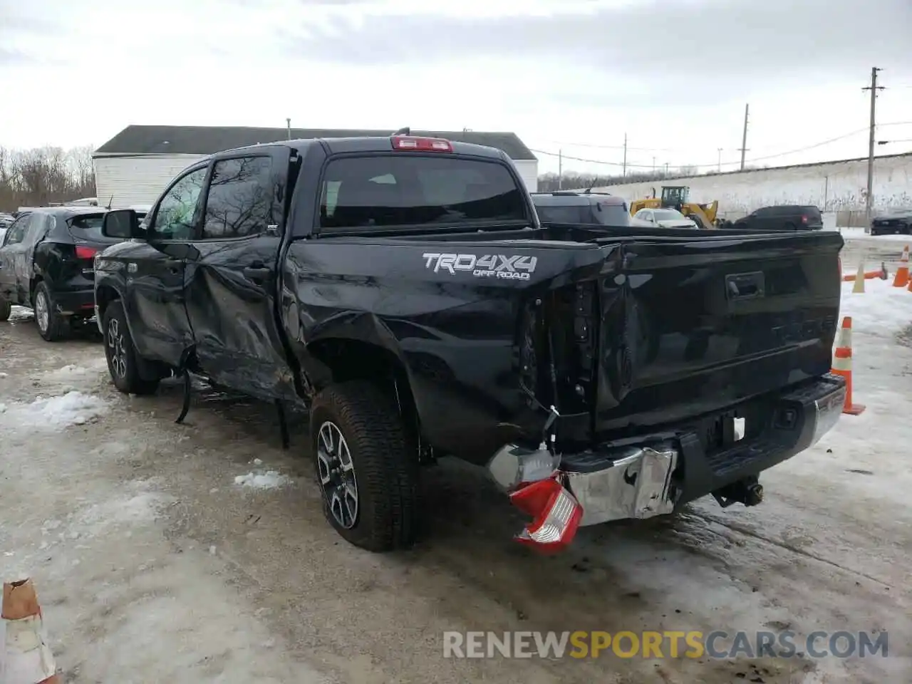 3 Photograph of a damaged car 5TFDY5F15MX045519 TOYOTA TUNDRA 2021